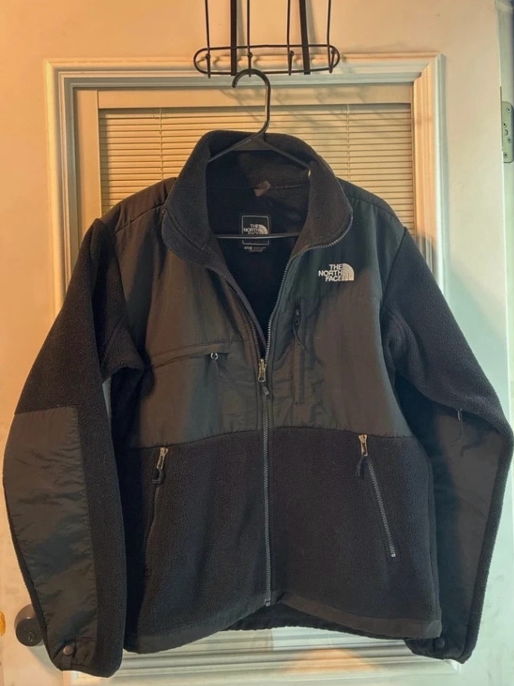 The North Face Black Denali Fleece Zip-up
